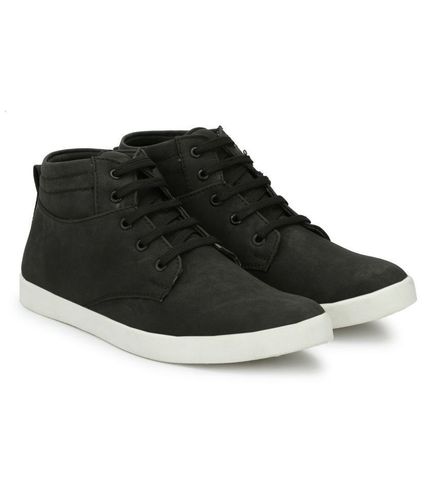 SANMARCO Sneakers Black Casual Shoes - Buy SANMARCO Sneakers Black ...