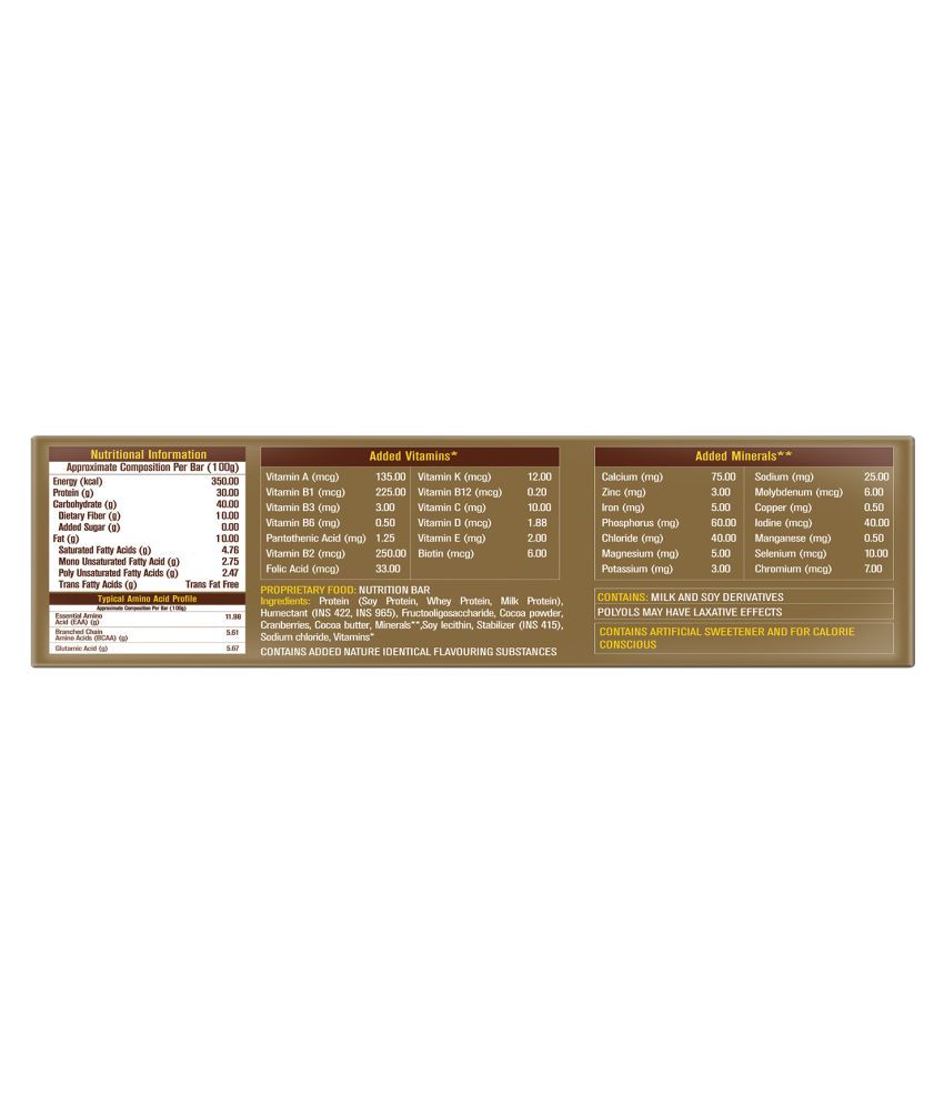 Muscleblaze Hi Protein Bar 30g Protein Protein Bar 1200 G Buy Muscleblaze Hi Protein Bar