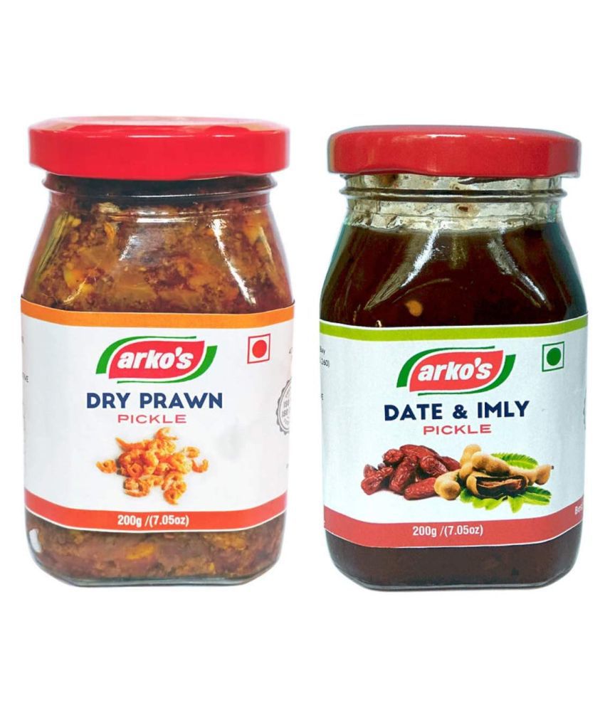 ARKOS ARK FOOD Dry Prawn and Dates Imli Pickle 400 g: Buy ARKOS ARK