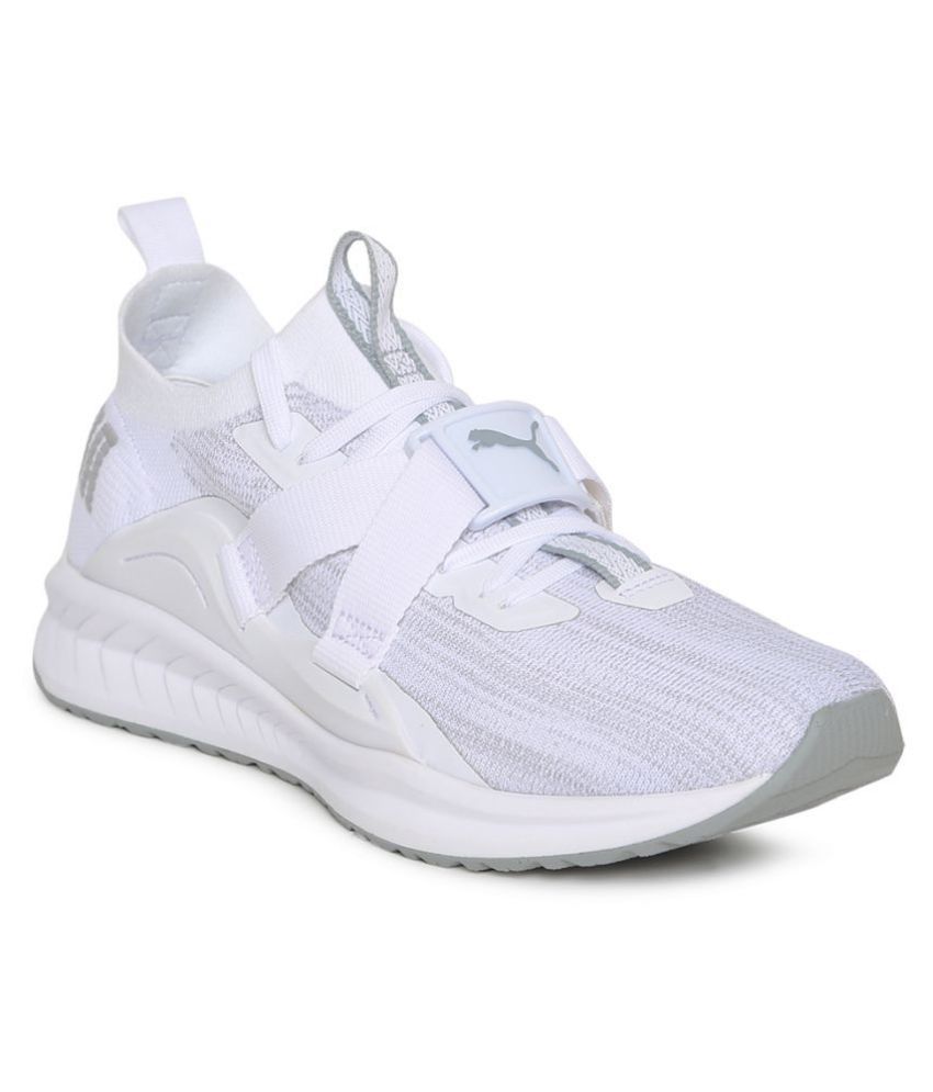camisa perdonado Engreído Puma IGNITE evoKNIT White Running Shoes - Buy Puma IGNITE evoKNIT White  Running Shoes Online at Best Prices in India on Snapdeal