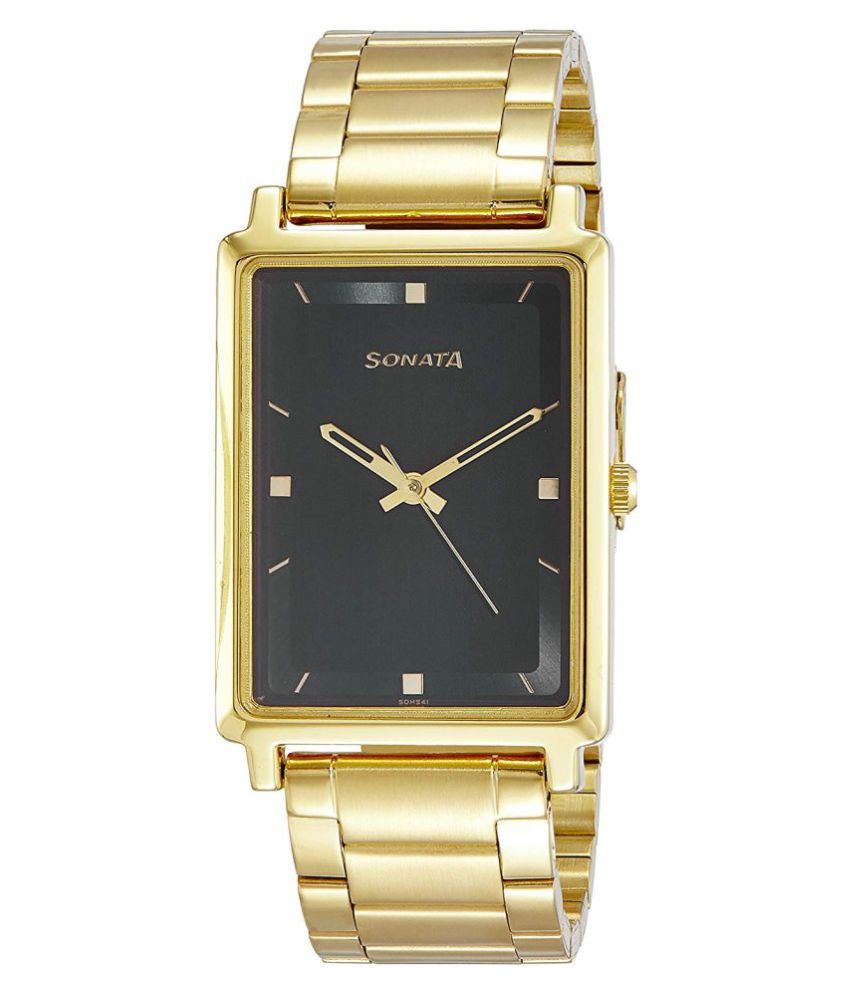 sonata gents watch price