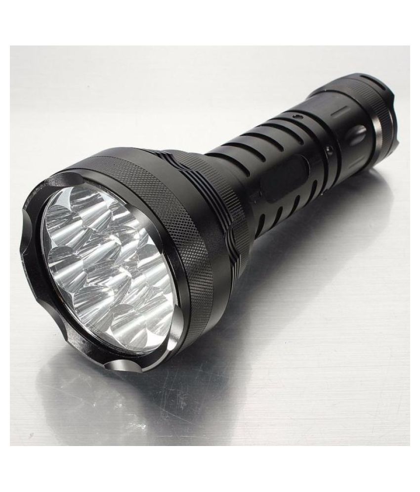 30000LM 12x XM-L T6 LED Waterproof Flashlight 5 Mode Bright Torch Light Lamp 