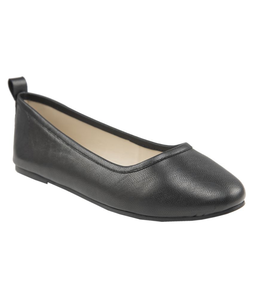 KAIZEN INDIA Black Ballerinas Price in India- Buy KAIZEN INDIA Black ...