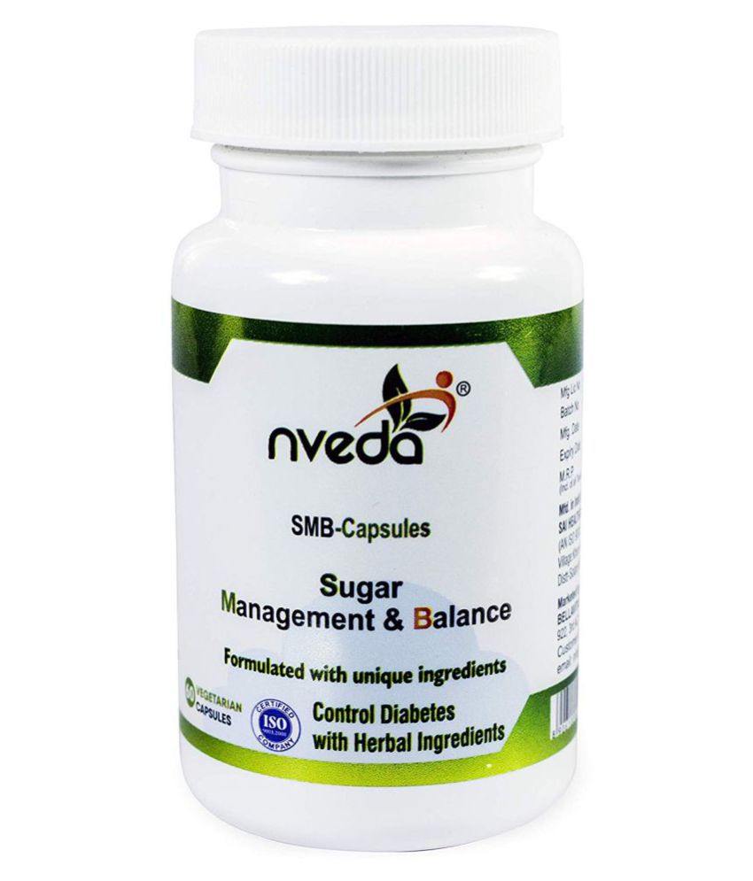 Nveda SMB for Sugar Management & Balance Capsule 60 mg Pack Of 1