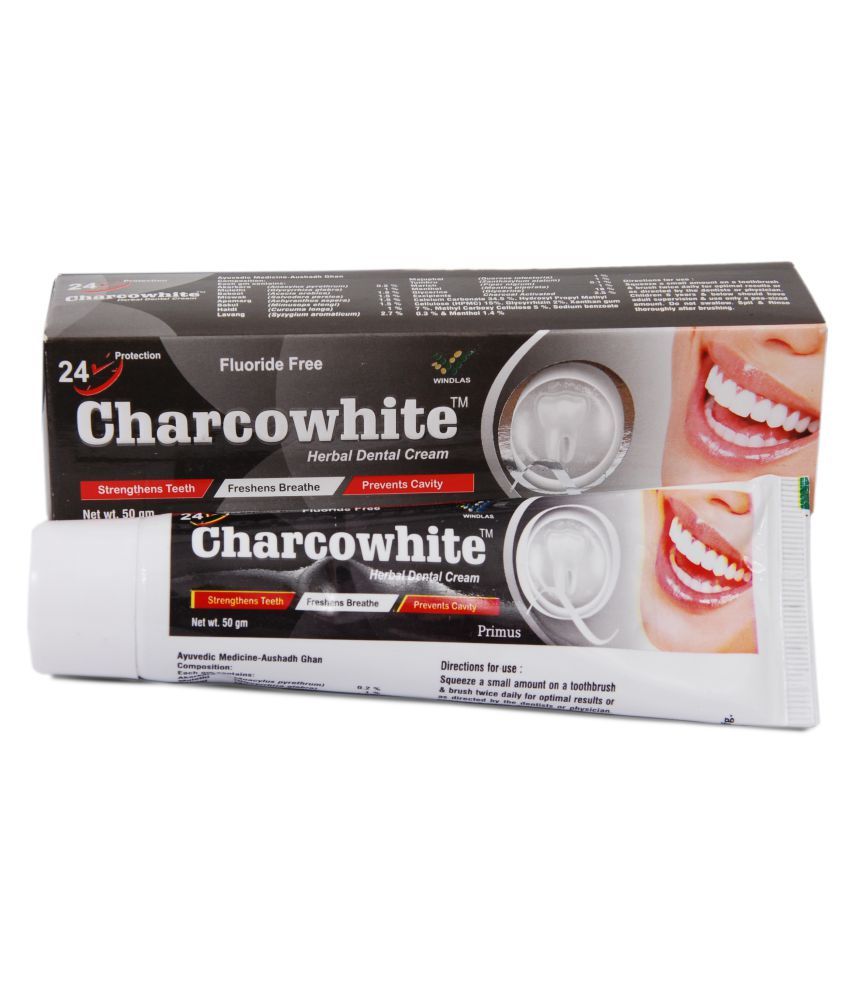 charcowhite toothpaste