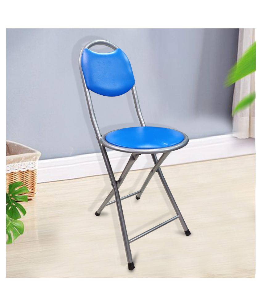 small folding stool with back