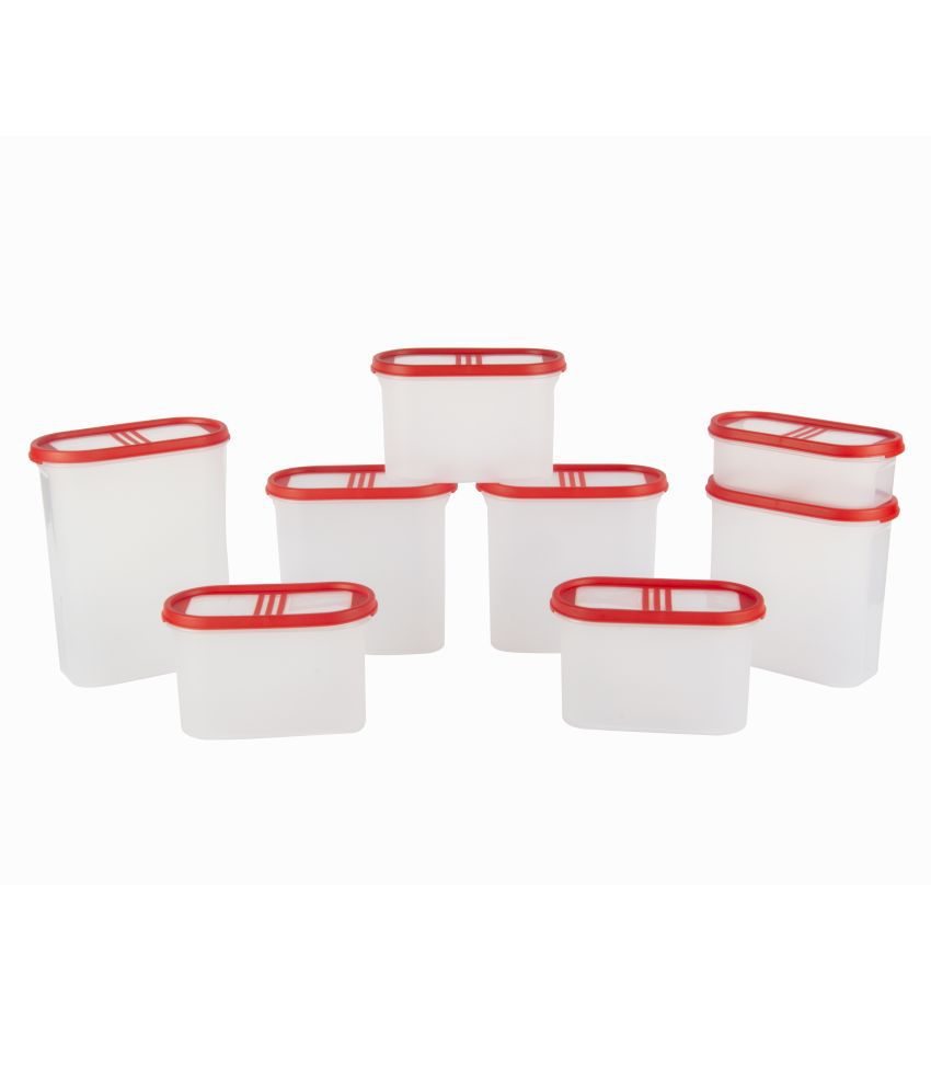 Cutting Edge 360 View Modular Polyproplene Food Container Set Of 8 Ml Buy Online At Best Price In India Snapdeal