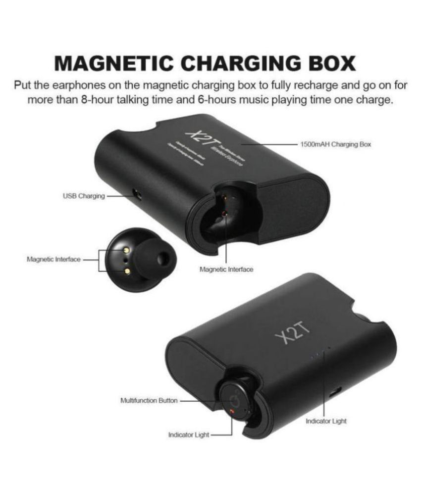 x2t wireless earphone price