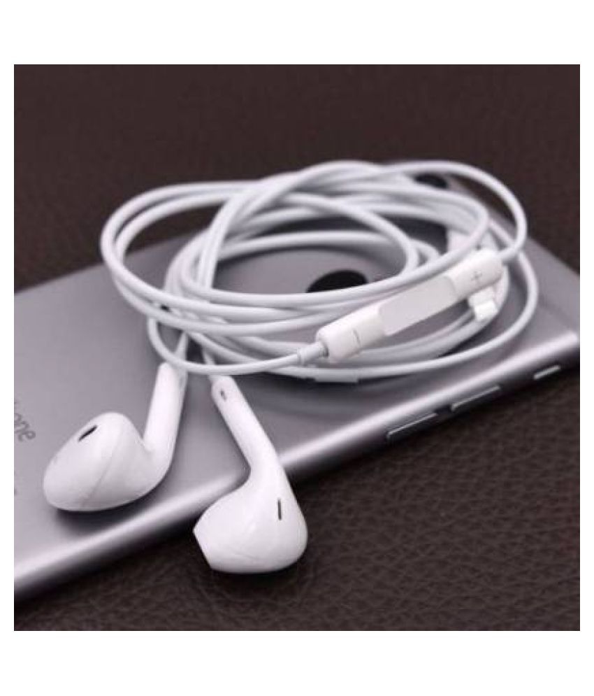 MM Enterprises inEar Earphones Compatible for iPhone On Ear Wired With