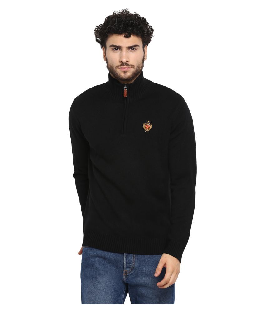 red tape half sweater