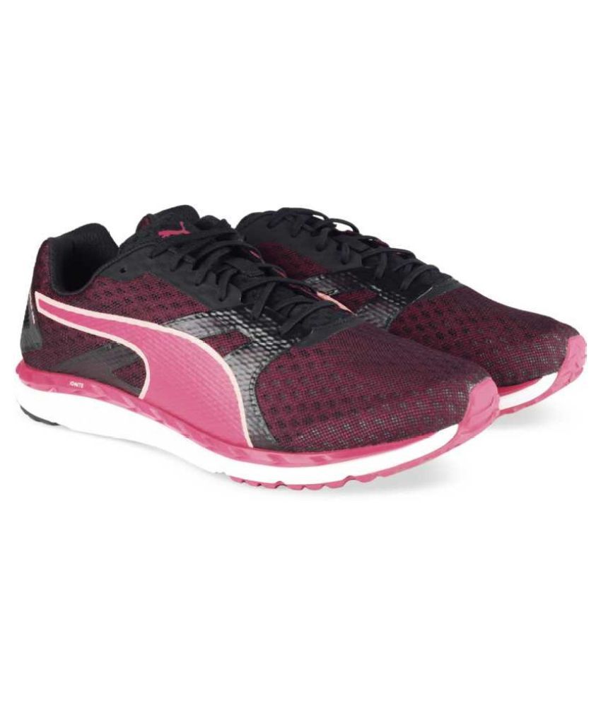 puma multicolor running shoes
