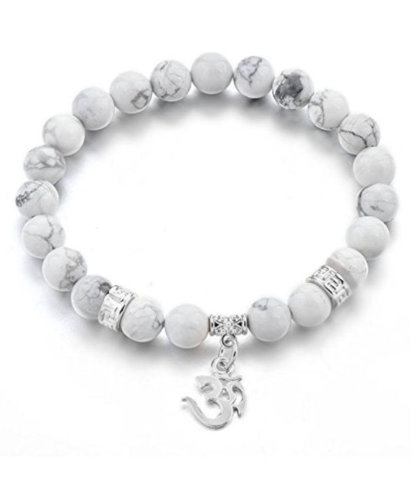     			Star Gems- White Bracelet (Pack of 1)