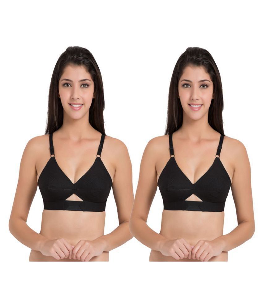 Buy DB Enterprises Cotton Everyday Bra White Online at Best Prices in
