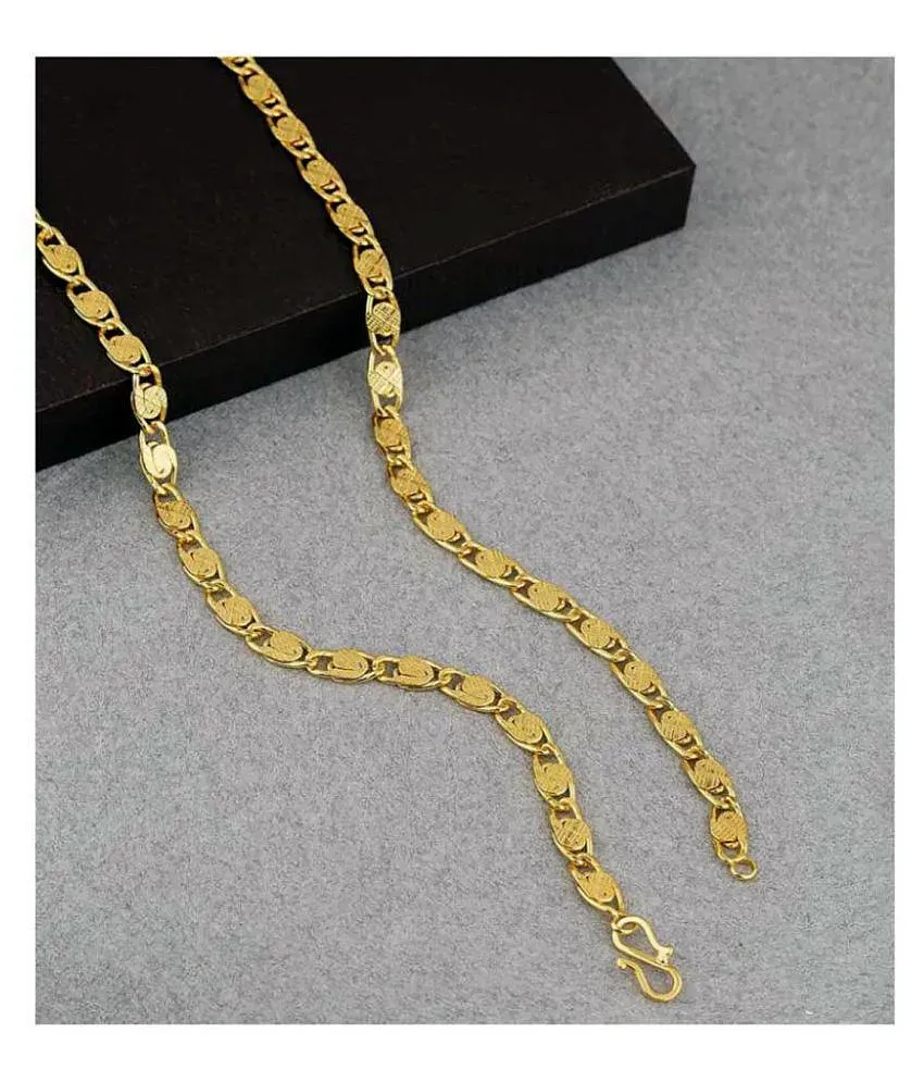 Snapdeal gold deals plated chain