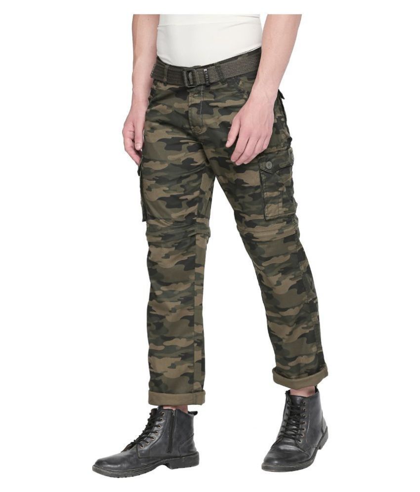 regular fit cargos