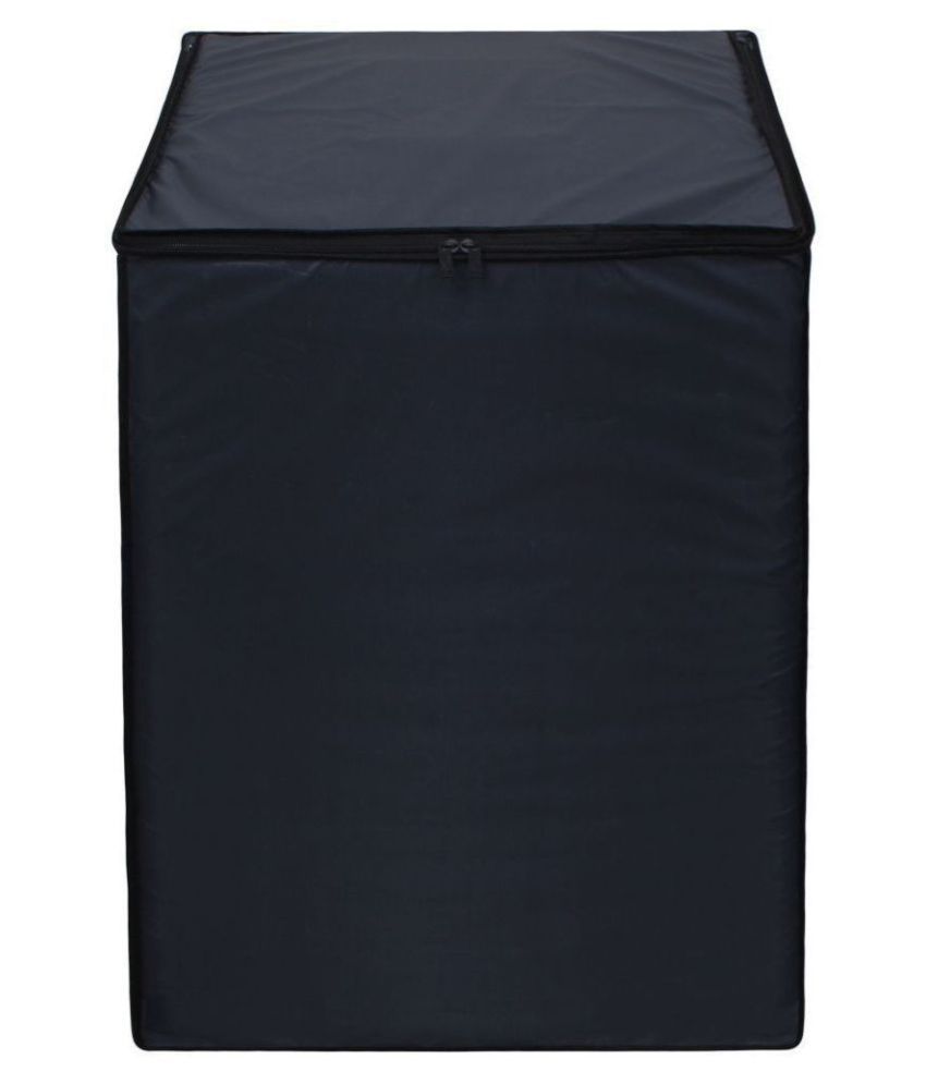 Dream Care Single Polyester Black Washing Machine Cover for Whirlpool