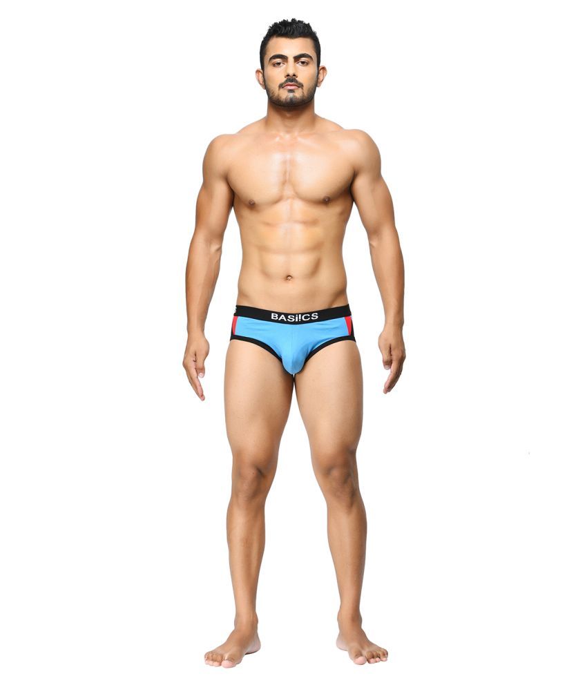     			La Intimo Cotton Men's Briefs ( Blue )