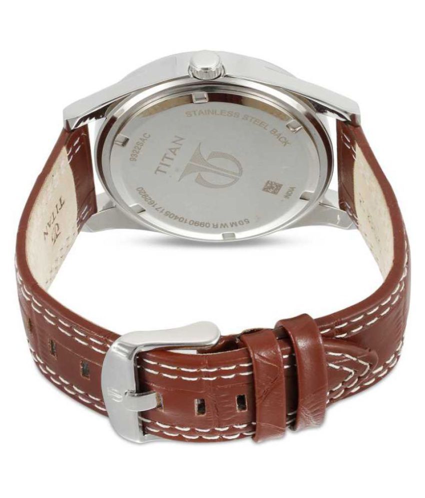 fastrack leather belt watches for womens