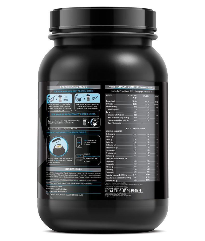 Muscleblaze Whey Protein Ultra Premium Whey Blend Vanilla Kg