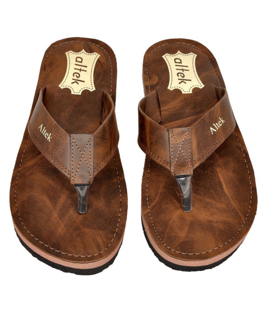 brown slippers