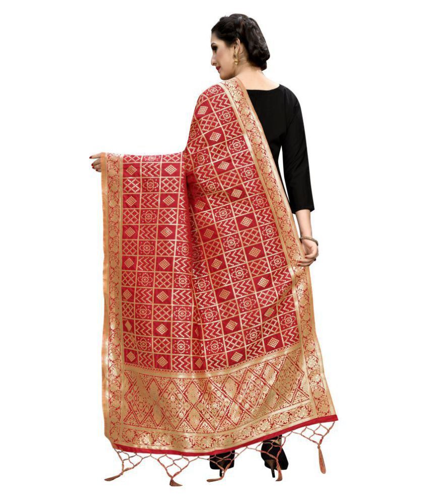 jacquard shirt and dupatta