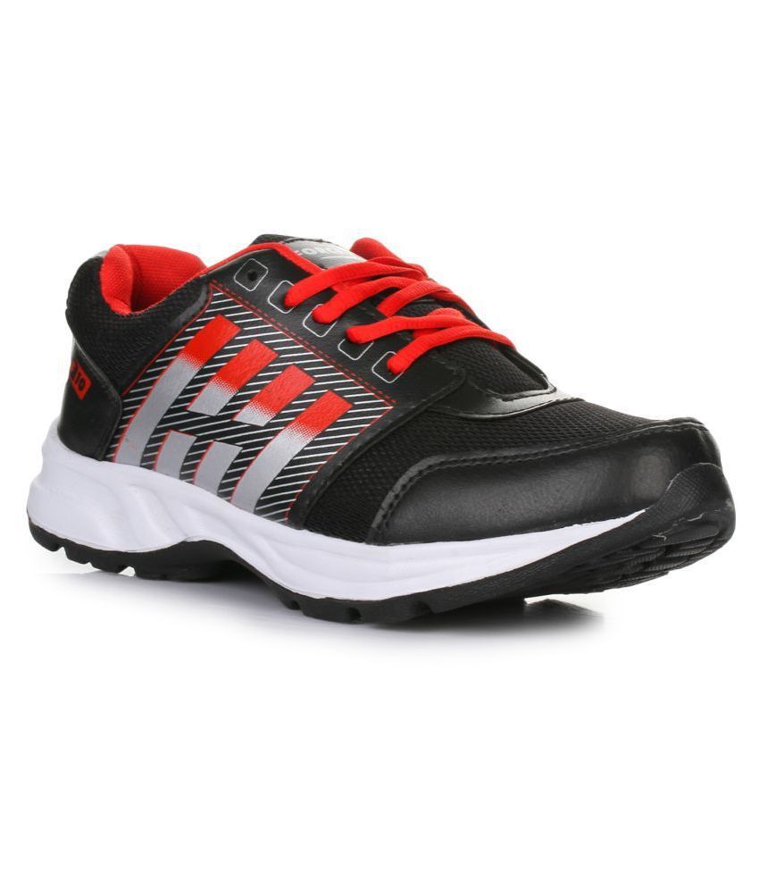FORCE 10 By Liberty Black Running Shoes - Buy FORCE 10 By Liberty Black Running Shoes Online at 