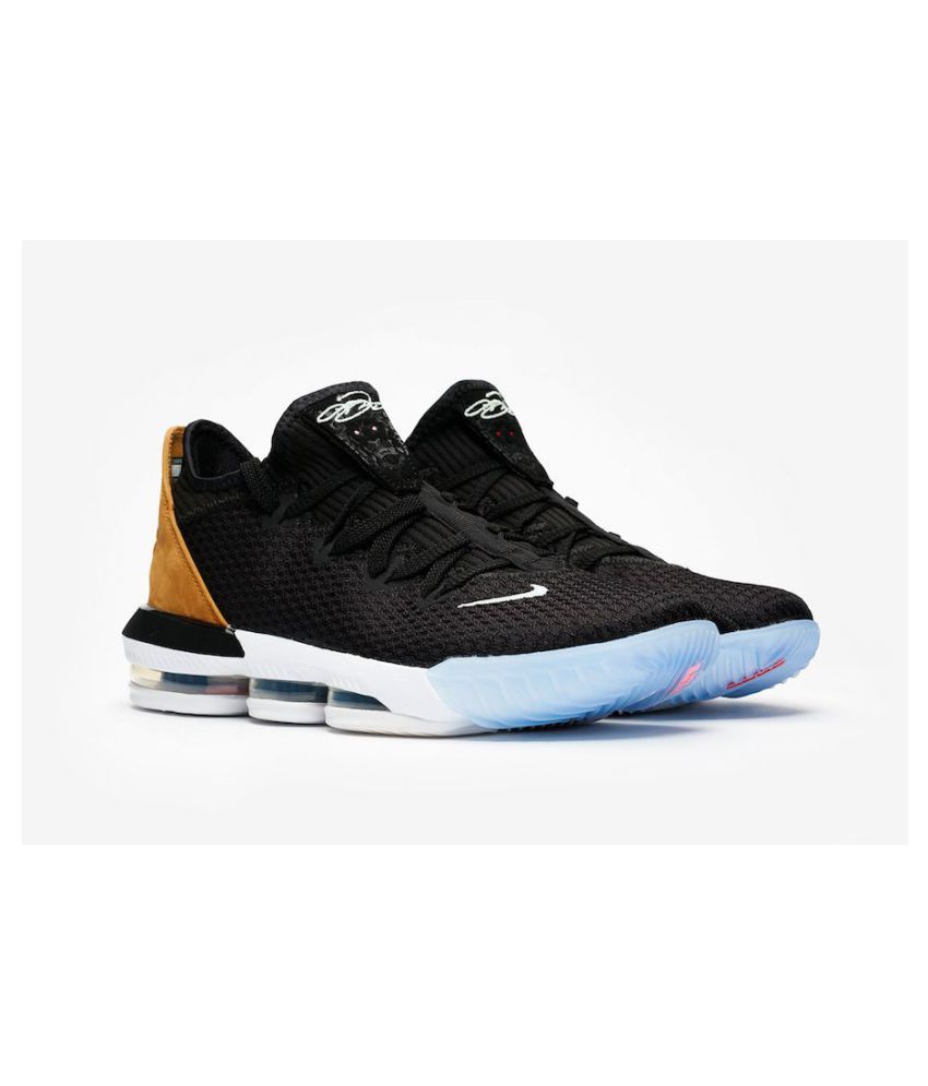lebron 16 black low