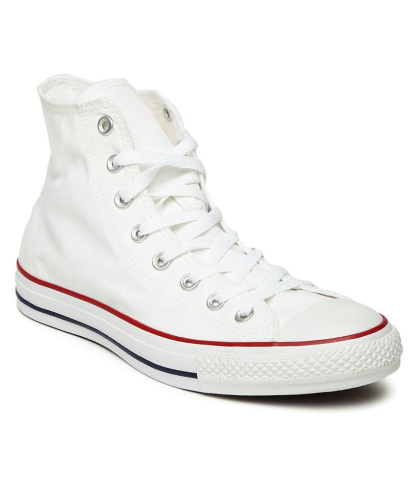 CONVERSE ALL STAR White Running Shoes - Buy CONVERSE ALL STAR White ...
