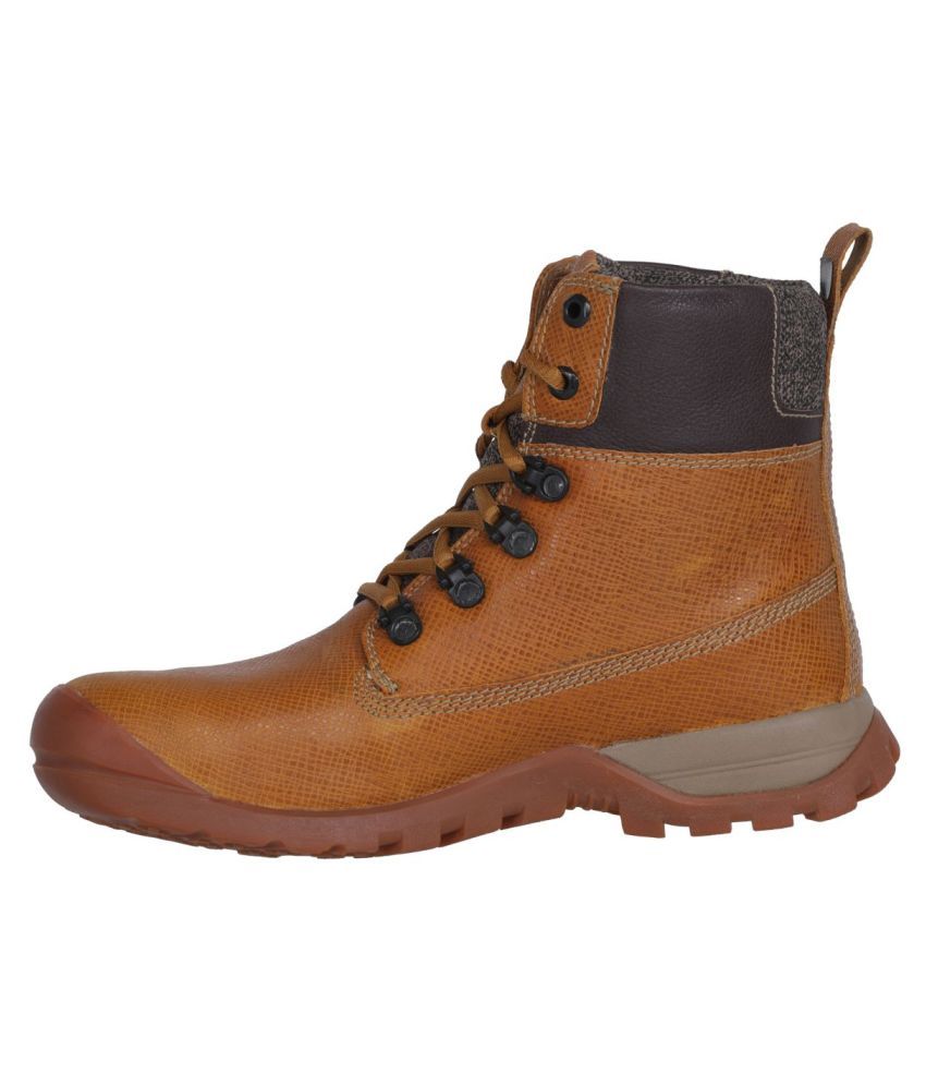 Woodland Yellow Casual Boot - Buy Woodland Yellow Casual Boot Online at ...