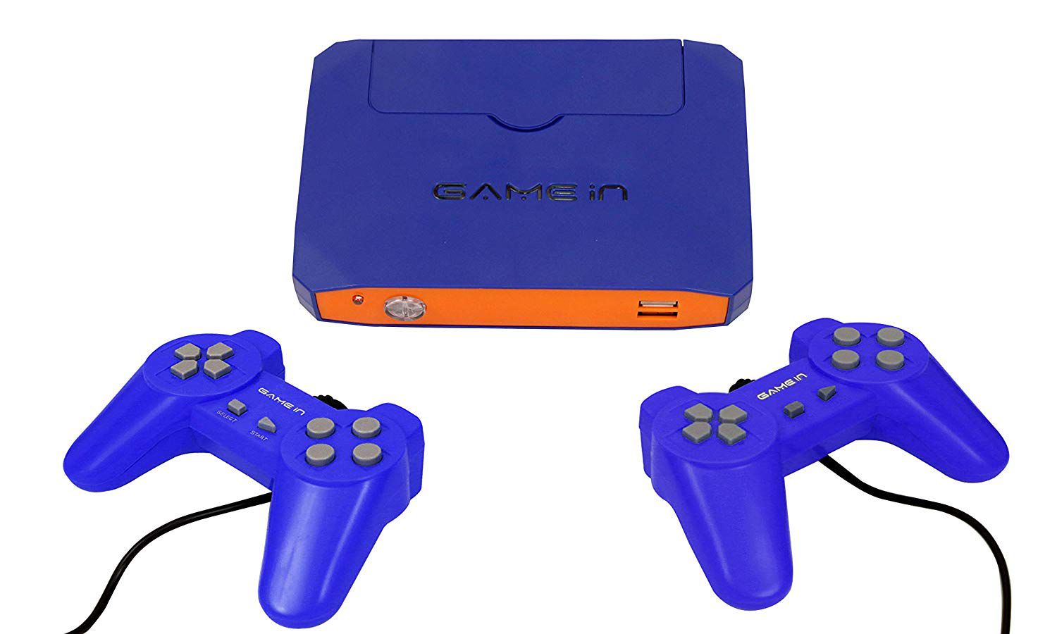     			Mitashi Game In Junior NX Gaming Console With 300 In Bulit Games-Blue