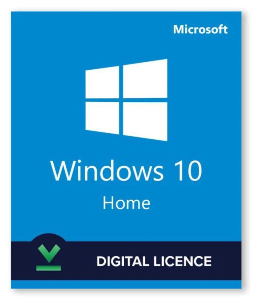 Microsoft Window 10 Home 32 64 Bit Activation Card Email