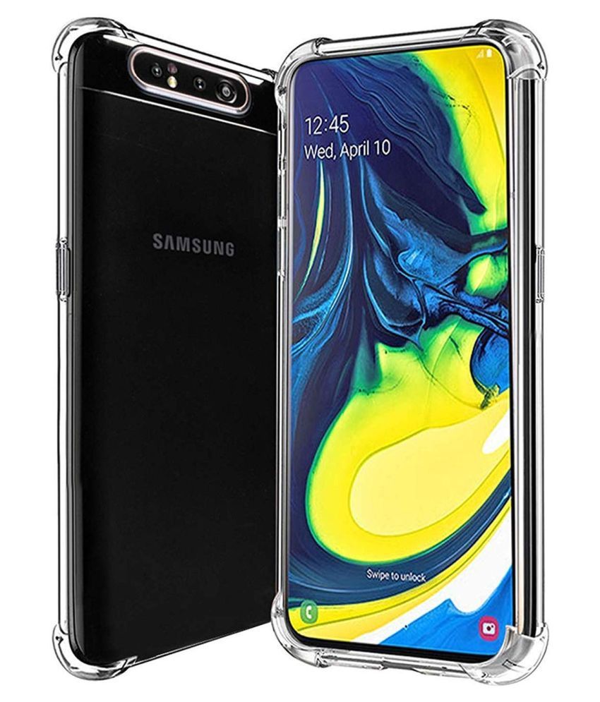 Samsung Galaxy A80 Hybrid Covers Mascot Max Transparent Plain Back Covers Online At Low Prices Snapdeal India