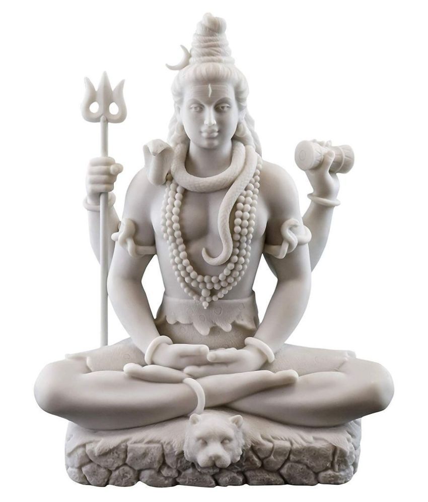 Soilmade Shiva Ceramic Idol Buy Soilmade Shiva Ceramic Idol at Best
