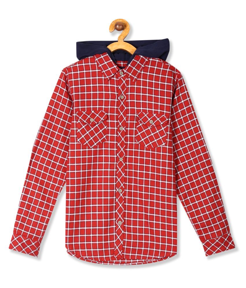 next boys check shirt