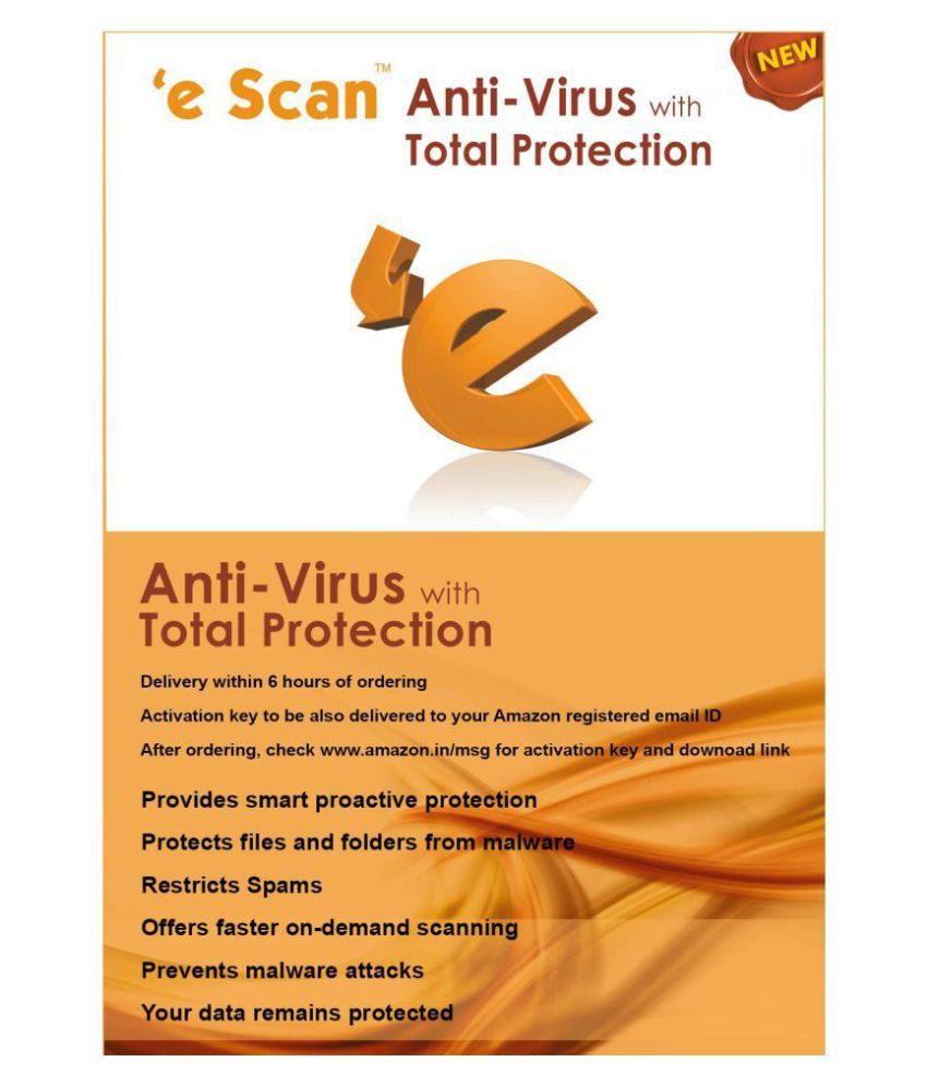 Escan antivirus internet security