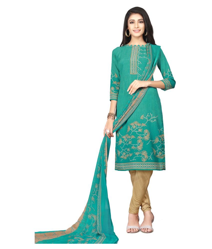 synthetic salwar material