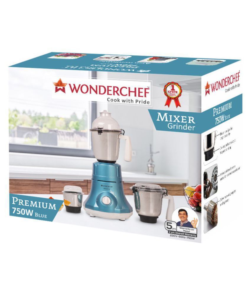 wonderchef premium mixer grinder