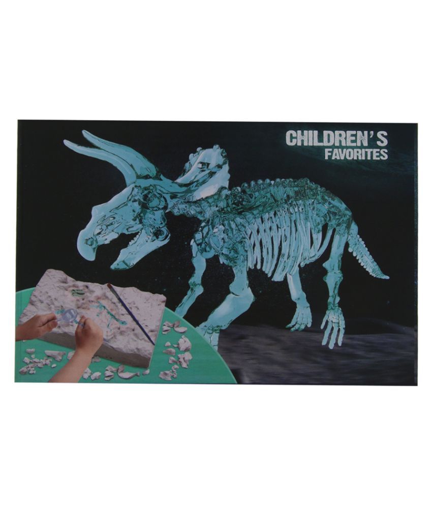 glow in the dark dinosaur excavation kit