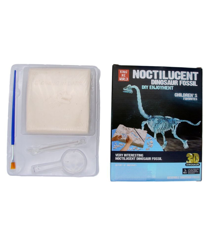 glow in the dark dinosaur excavation kit