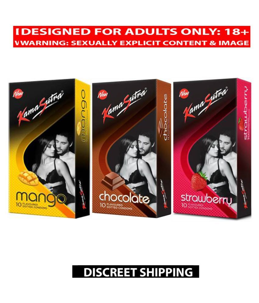     			Kamasutra Mango,Chocolate & Strawberry Monthly Combo (10 X 3)