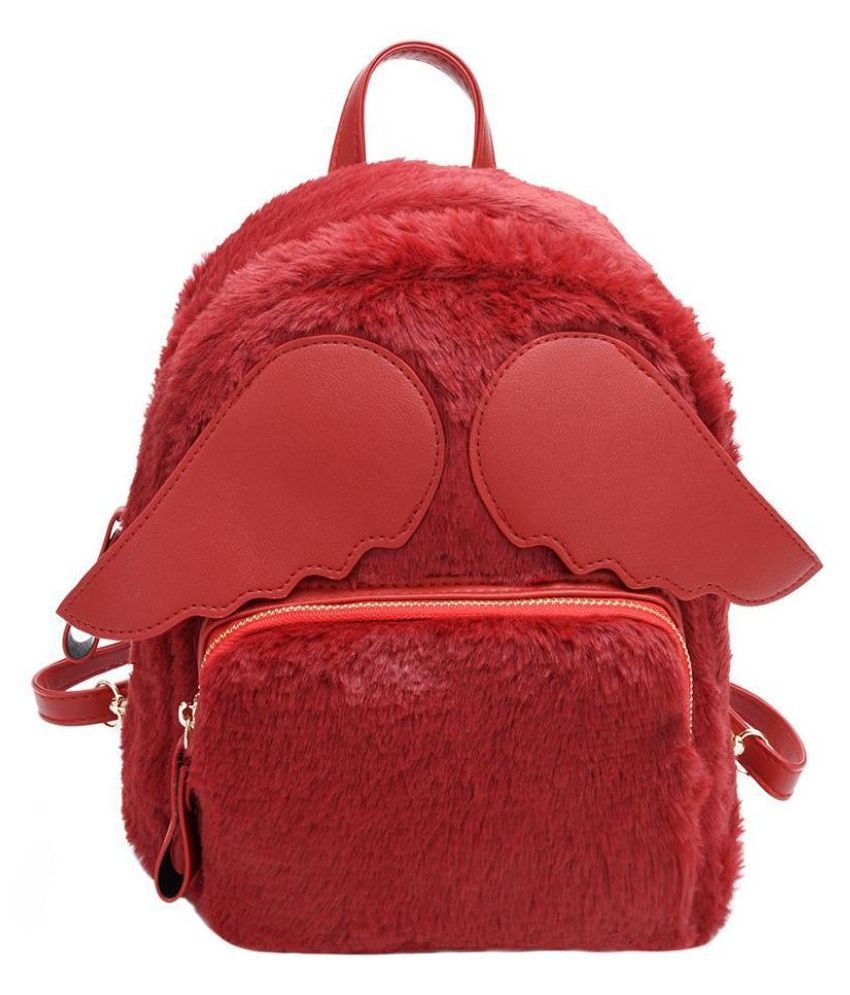 plush handbag