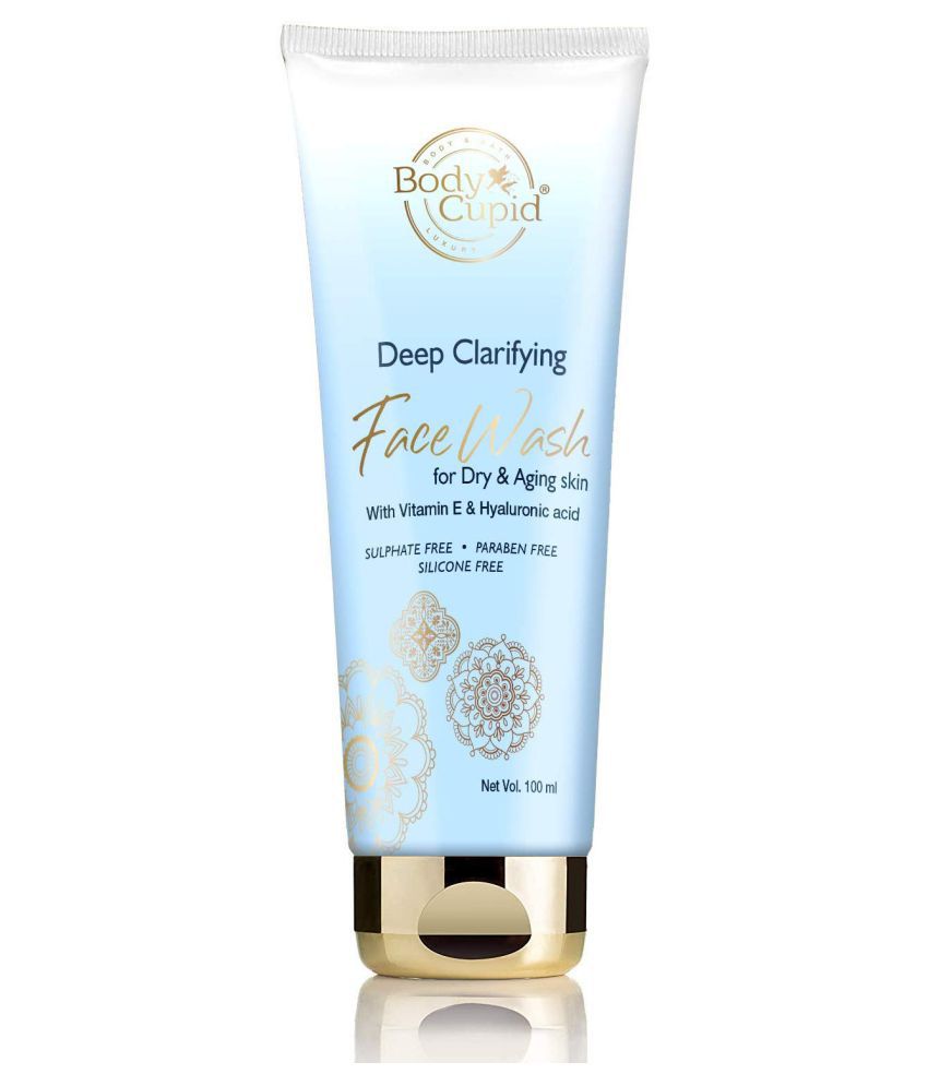     			Body Cupid Deep Clarifying Face Wash with Hyaluronic Acid & Vitamin E Face Wash 100 mL