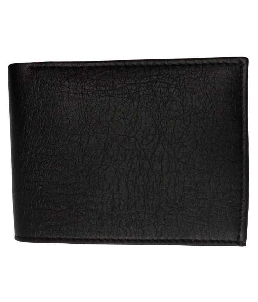 Nexa Fashion Faux Leather Black Formal Regular Wallet: Buy Online at ...