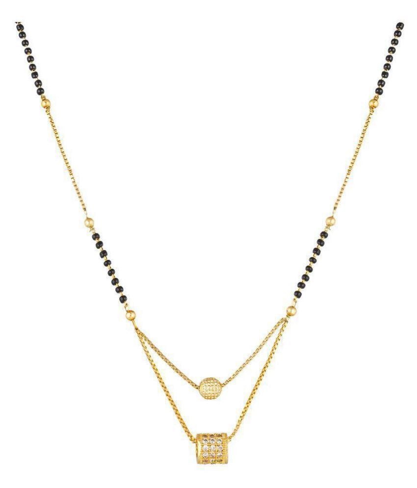Darshini Designs daily wear double layer mangalsutra for women Buy Darshini Designs daily wear