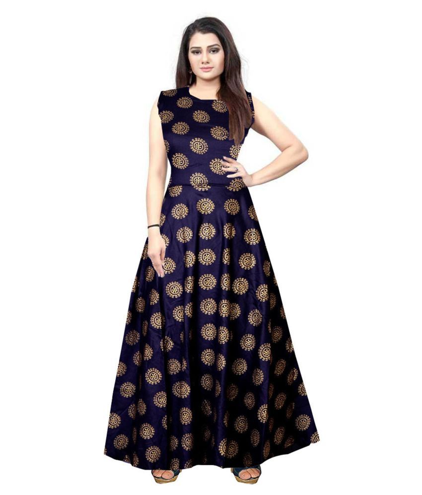 rayon full flair gown