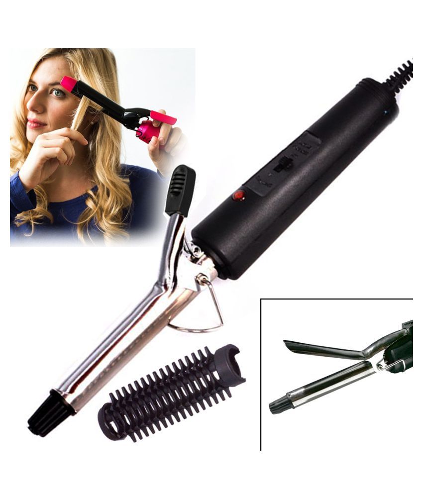 brush and curling iron