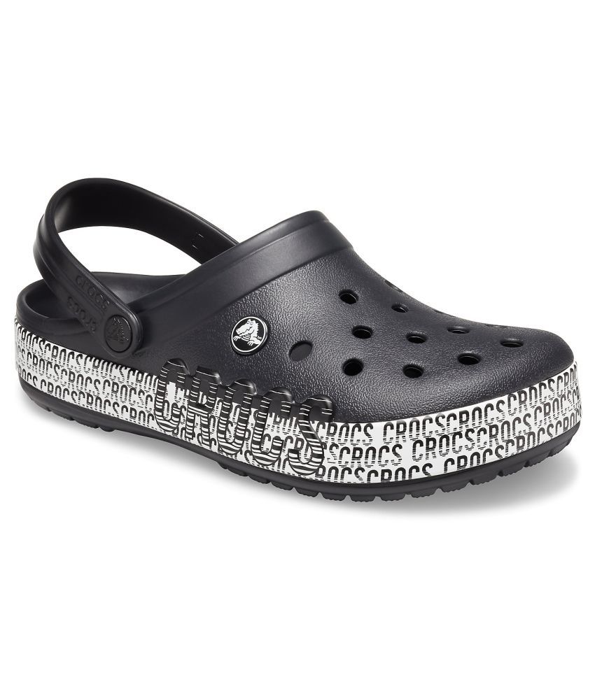 crocs black clogs
