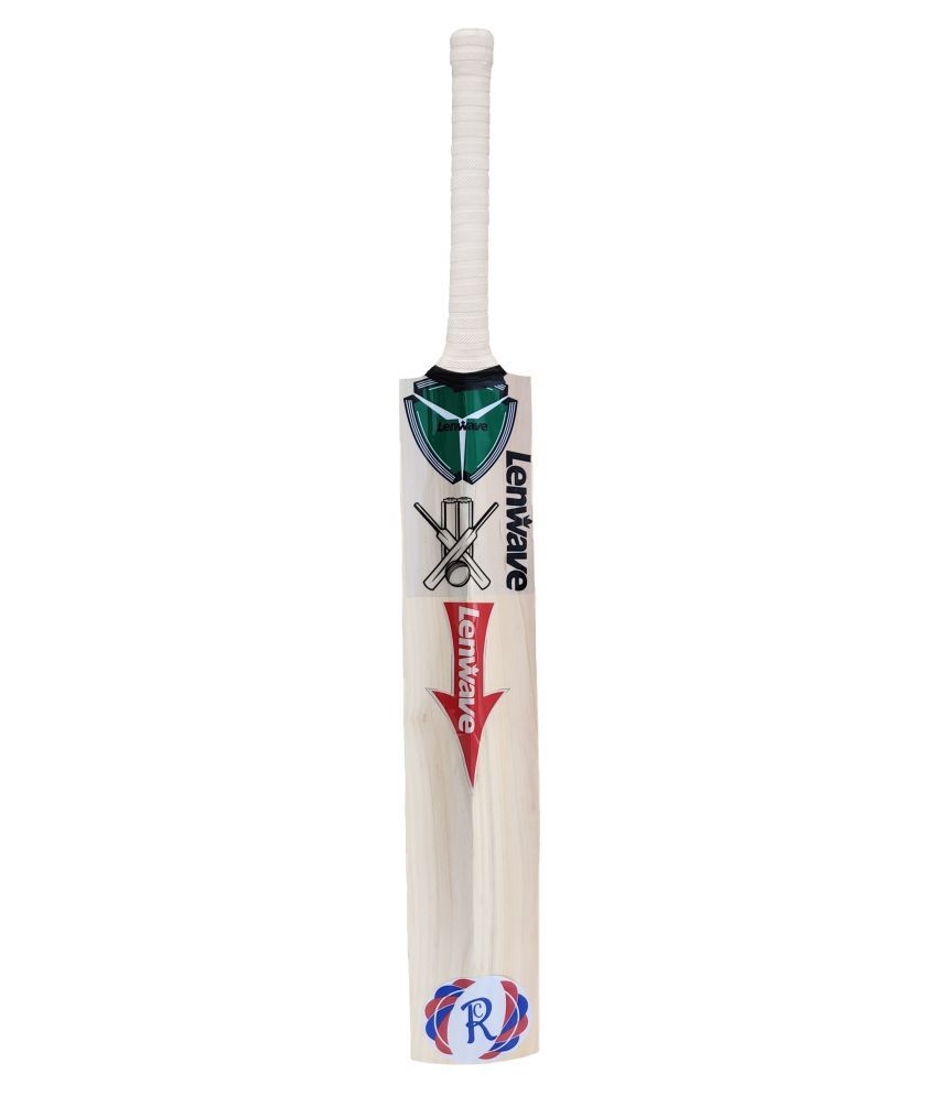 LenWave Kashmir Willow Cricket Bat Long Handle Kashmir Willow Cricket Bat Buy Online at Best
