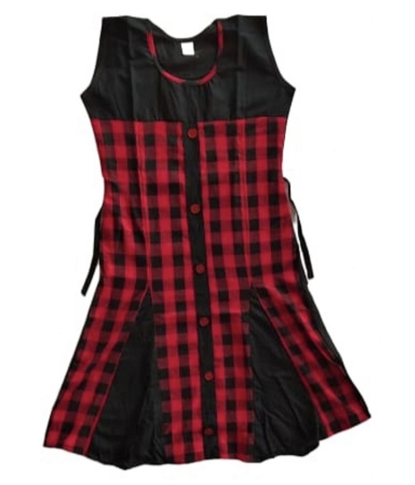 red wala frock