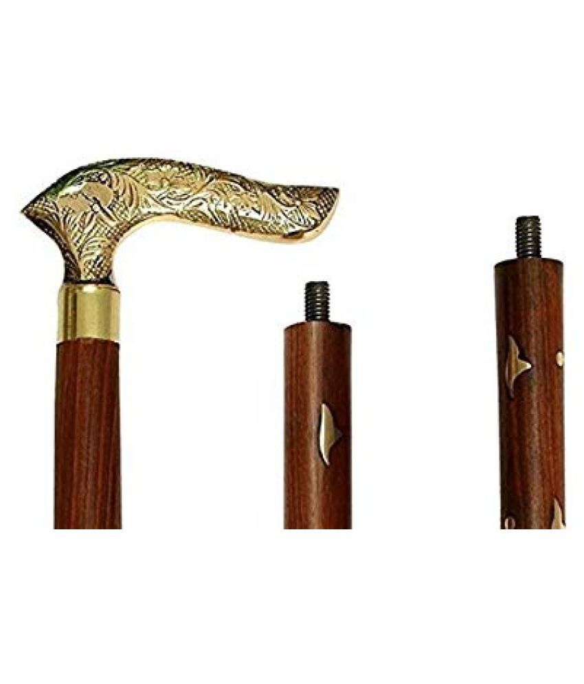 the bells Wooden Brass Handle Folding Royal Look Walking Sticks Buy